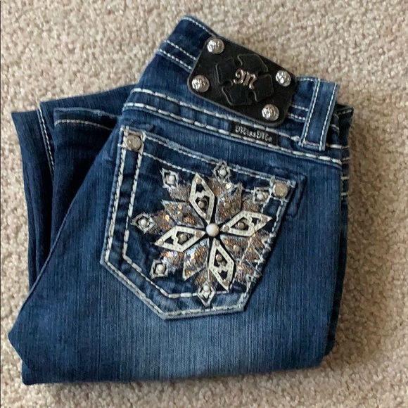 Miss Me jeans. Worn twice. - Picture 1 of 3